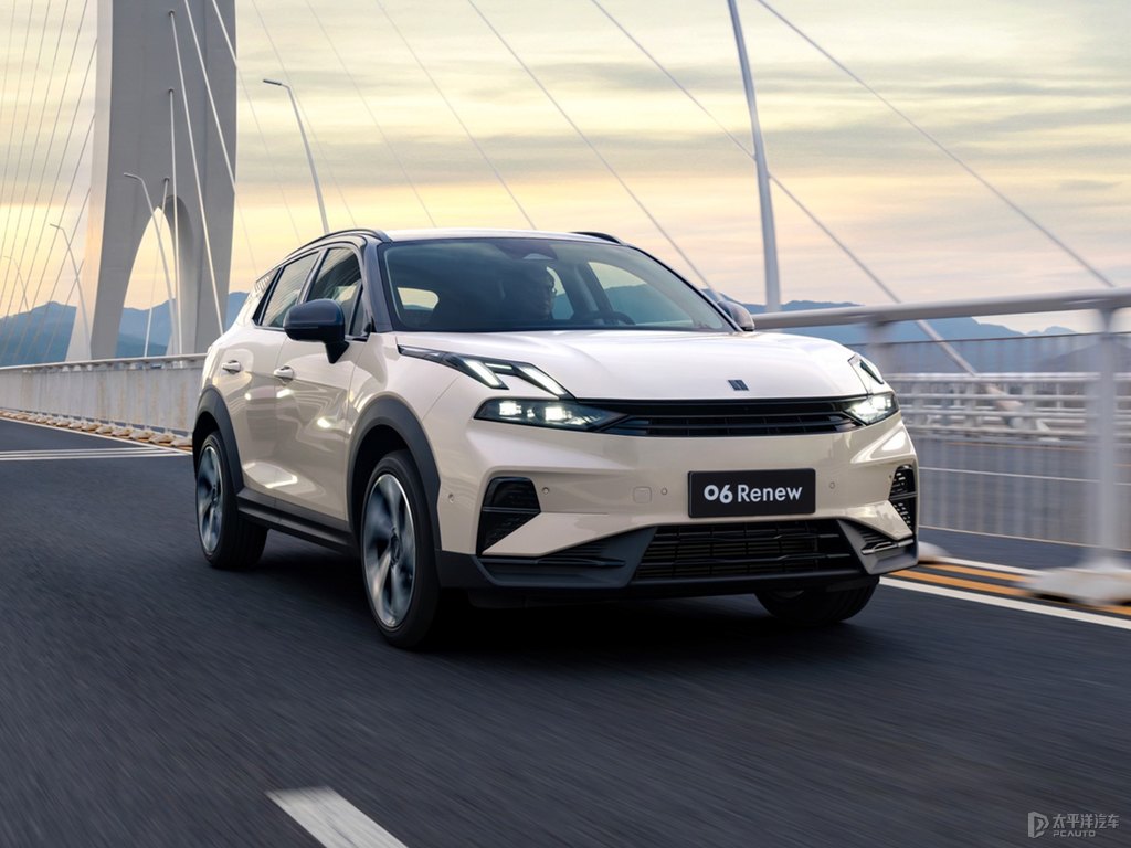 黑色+沙丘米領(lǐng)克06整車外觀外觀圖片