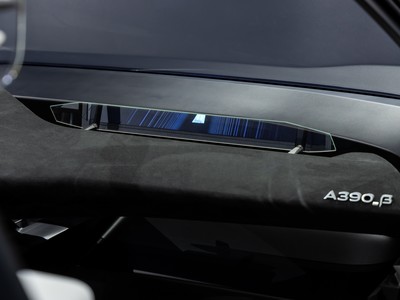 Alpine A390內(nèi)飾實拍圖