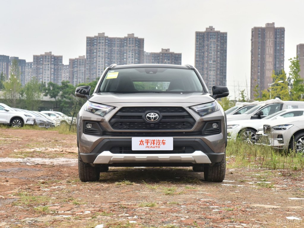 鉑青銅金屬色RAV4榮放整車外觀外觀圖片