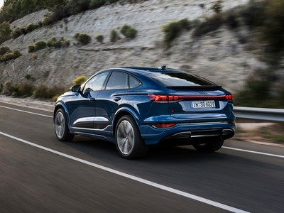 奧迪SQ6 e-tron Sportback外觀實拍圖