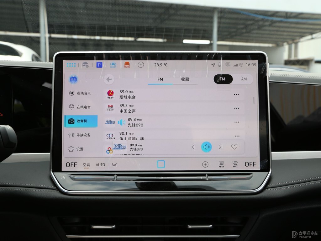 魅影黑邁騰中控內(nèi)飾圖片