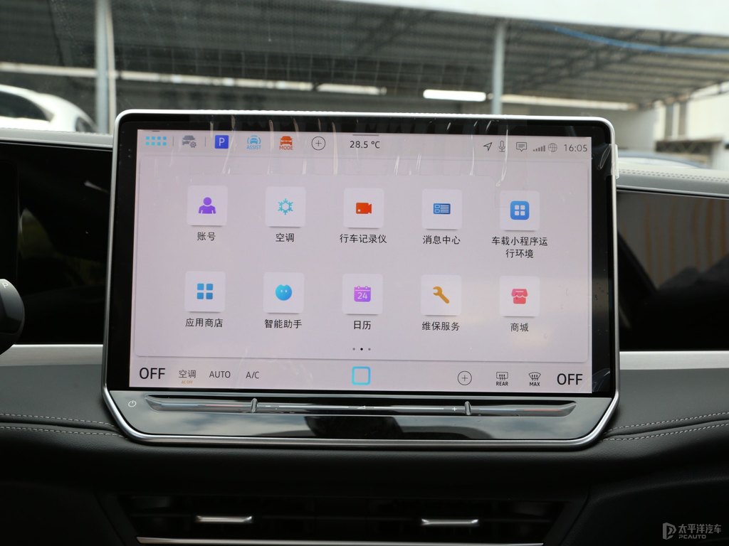 魅影黑邁騰中控內(nèi)飾圖片