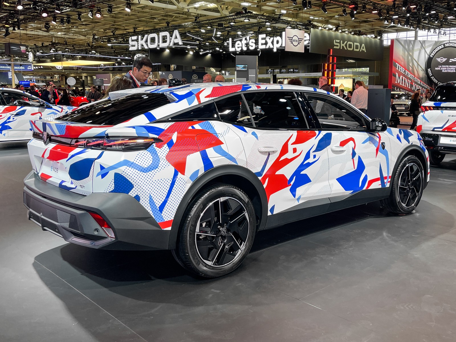 標致408新能源(海外)車展高清大圖