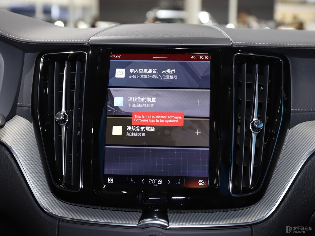瑪瑙黑沃爾沃XC60中控內(nèi)飾圖片