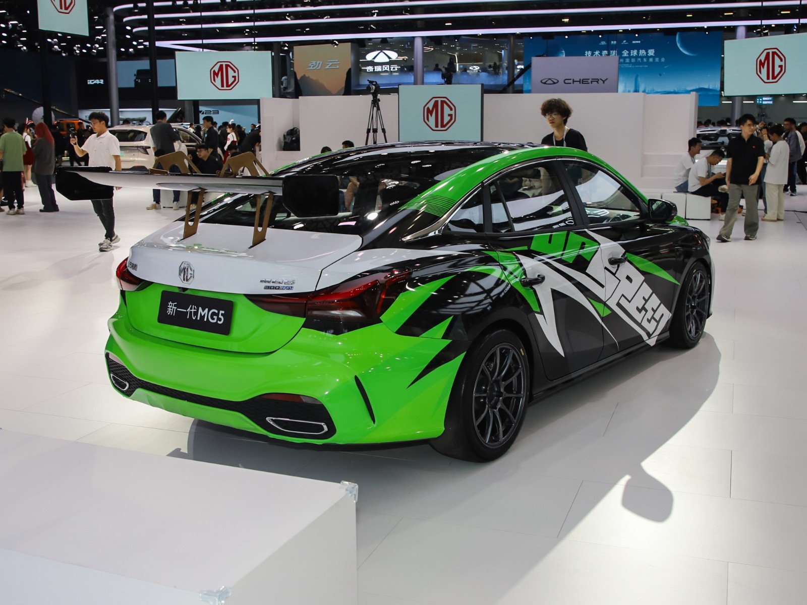 MG5天蝎座車展高清大圖
