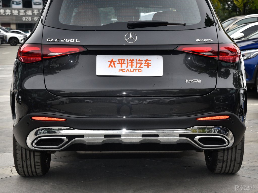石墨灰奔馳GLC車尾外觀圖片