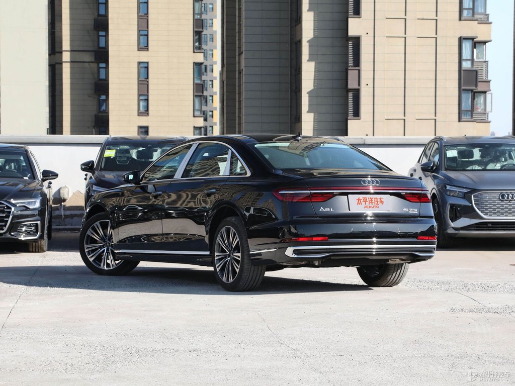 傳奇黑奧迪A8L整車外觀外觀圖片