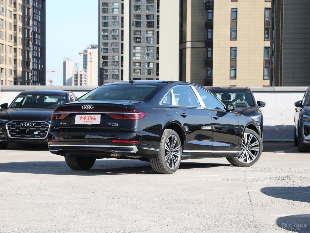 傳奇黑奧迪A8L整車外觀外觀圖片