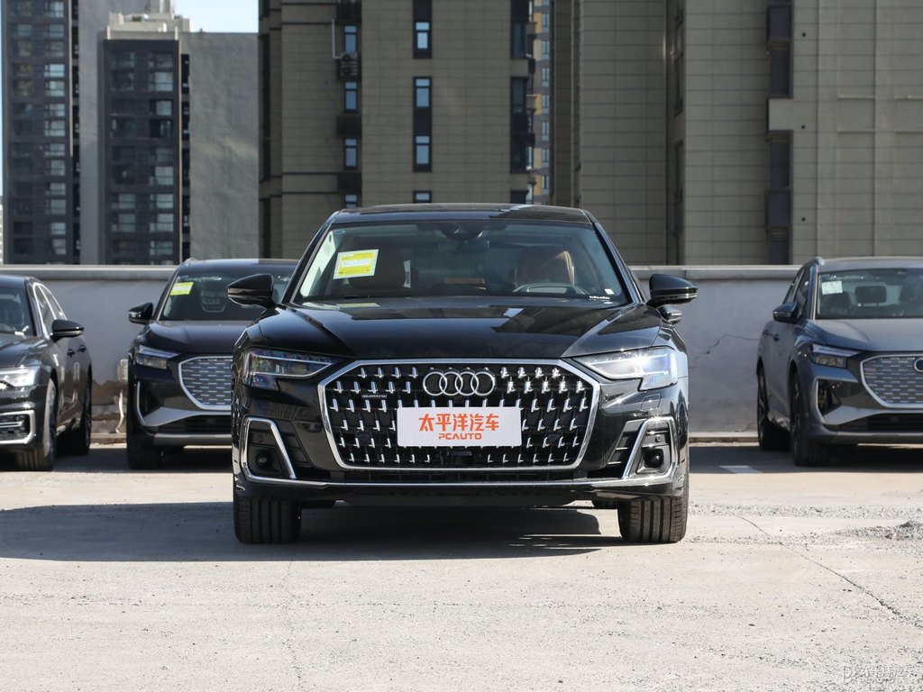傳奇黑奧迪A8L整車(chē)外觀外觀圖片