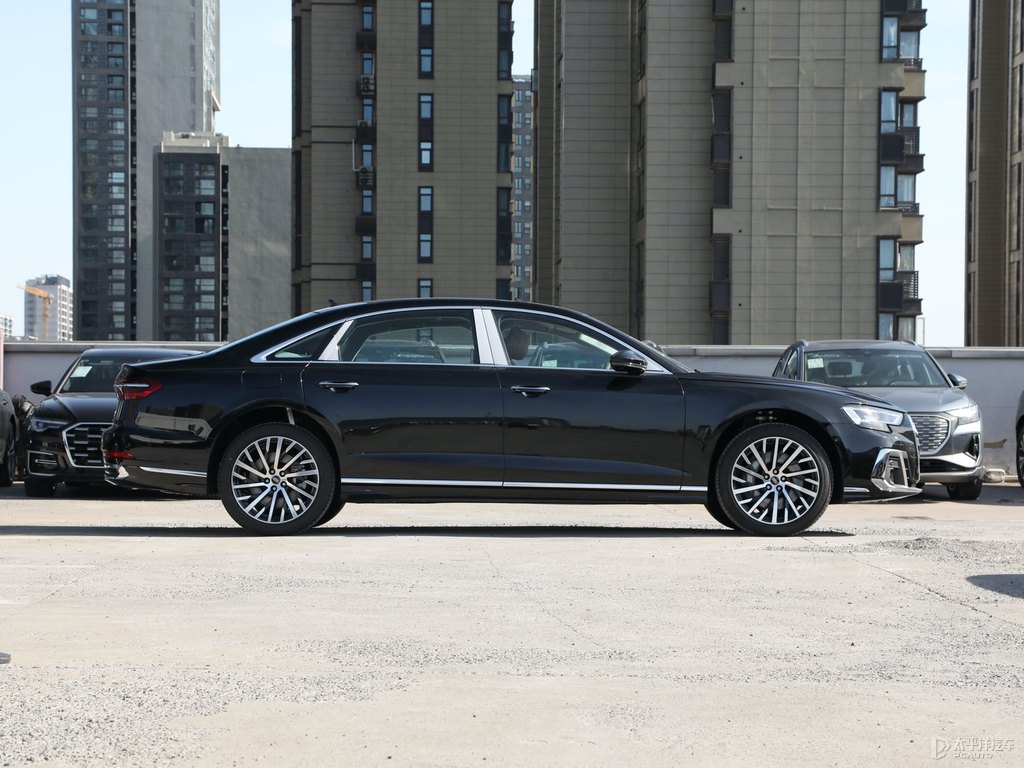 傳奇黑奧迪A8L整車外觀外觀圖片