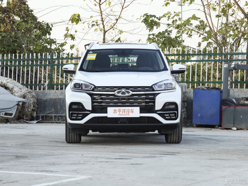 珍珠白瑞虎8整車外觀外觀圖片