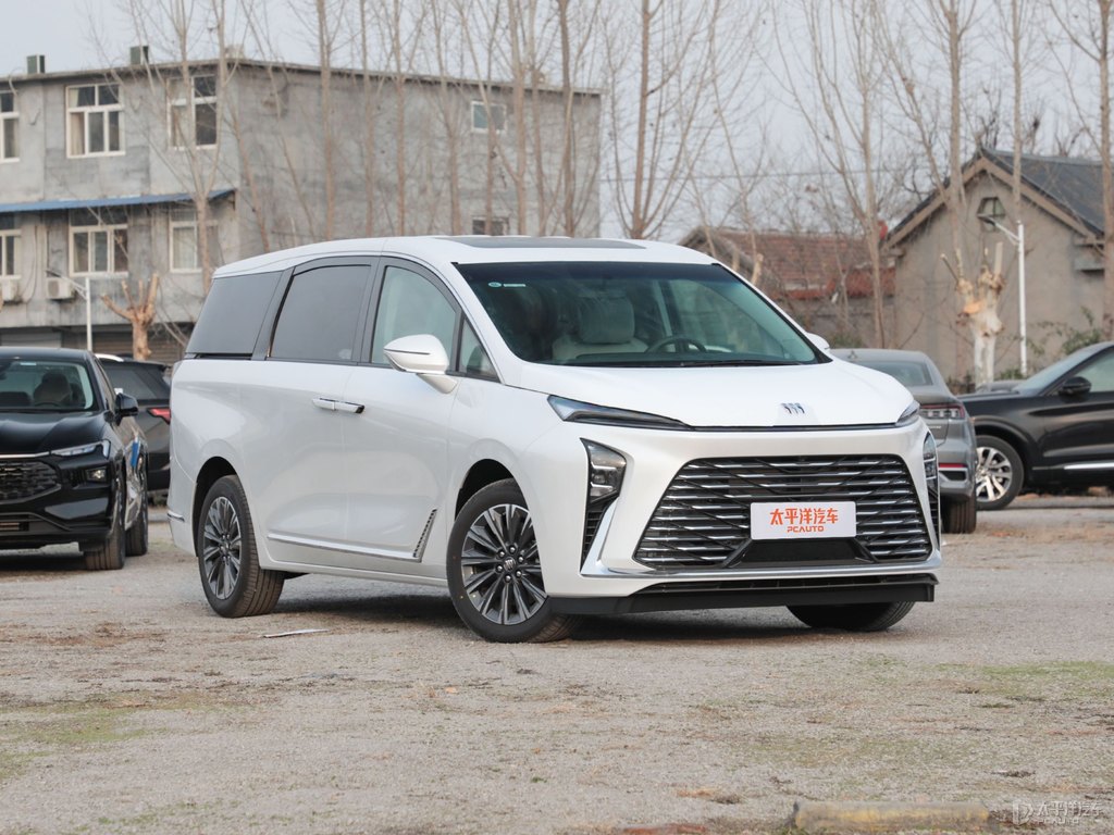 珍珠白別克GL8整車外觀外觀圖片