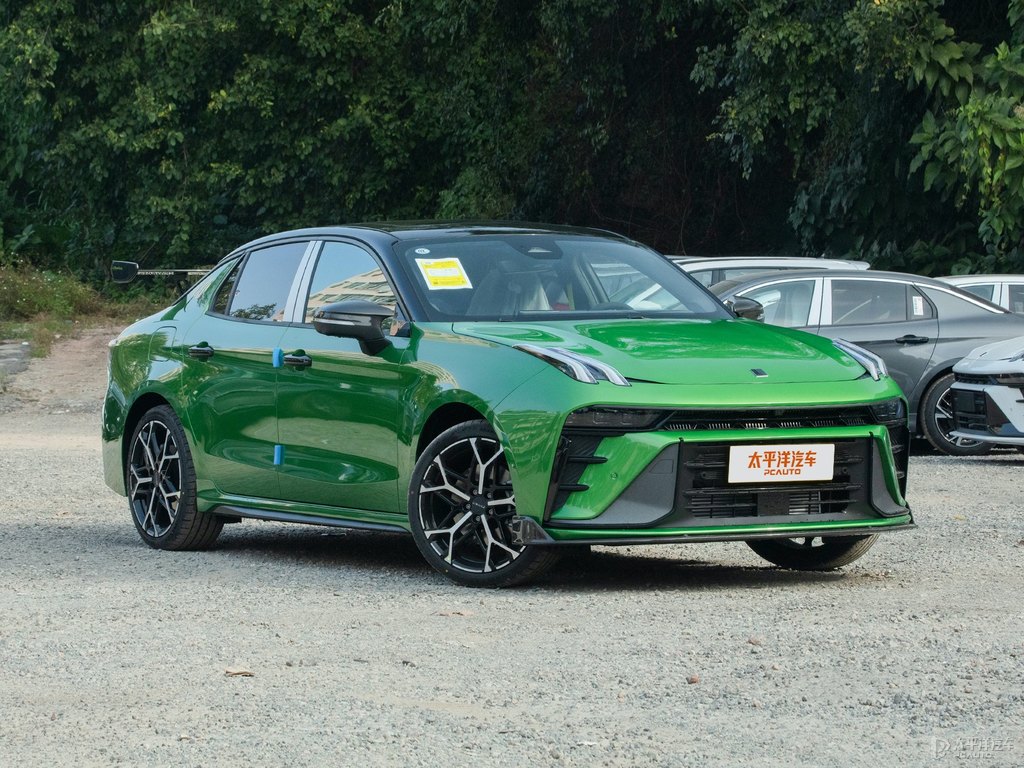 綠色領(lǐng)克03整車外觀外觀圖片