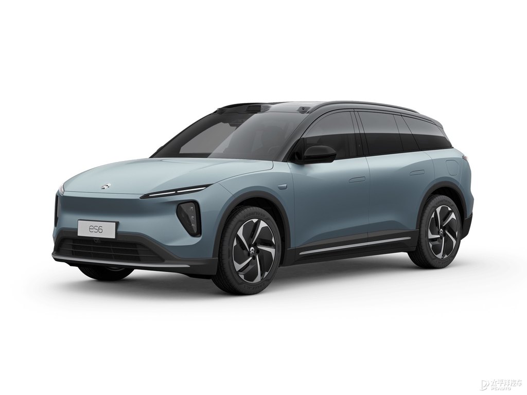 同溫層藍(lán)蔚來(lái)ES6整車外觀外觀圖片