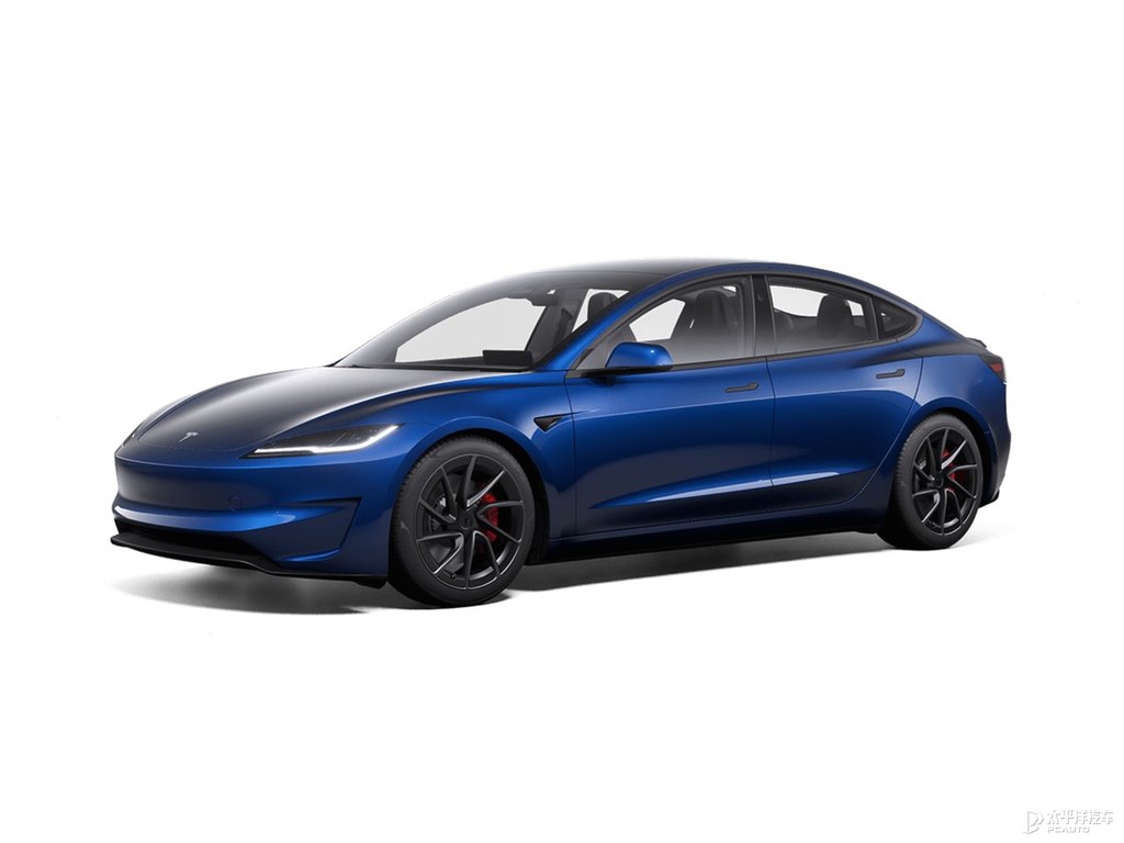 深海藍(lán)Model 3整車外觀外觀圖片
