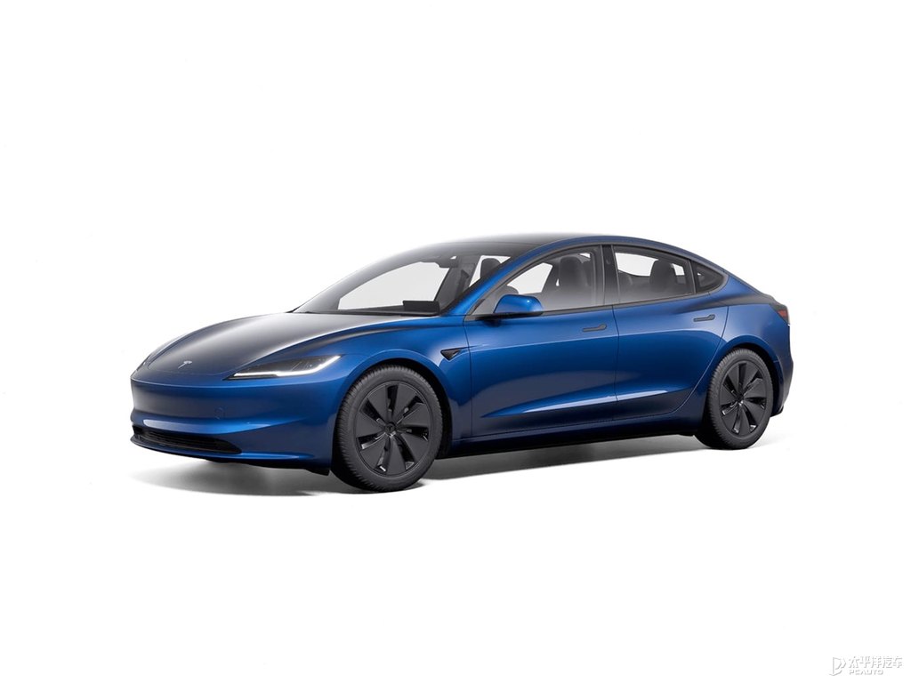 深海藍Model 3整車外觀外觀圖片