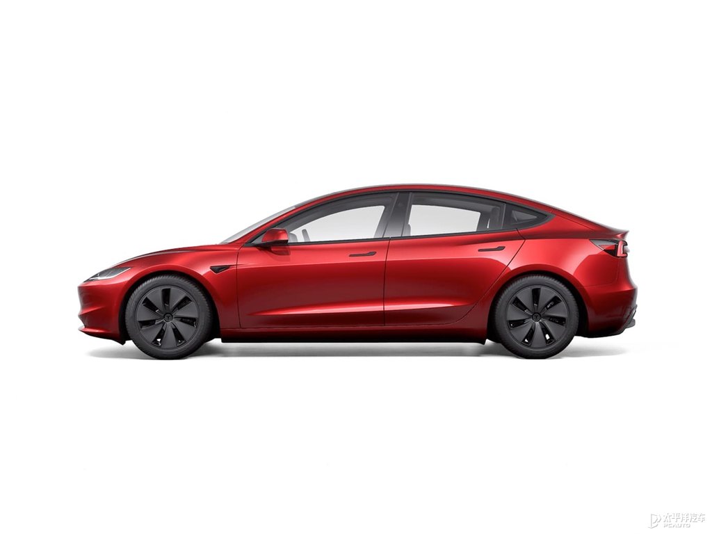 烈焰紅Model 3整車(chē)外觀外觀圖片