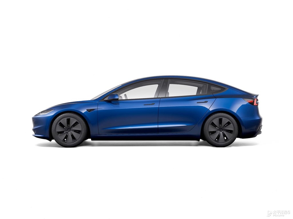 深海藍(lán)Model 3整車(chē)外觀(guān)外觀(guān)圖片