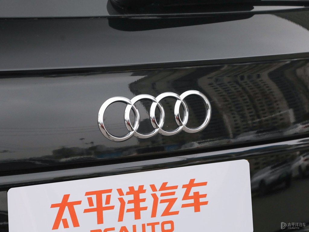 傳奇黑奧迪Q5L車尾外觀圖片