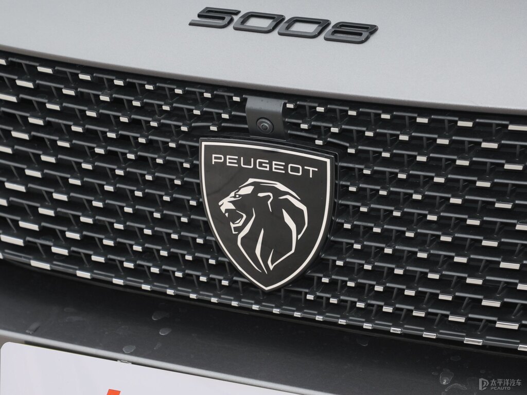 青巖灰標致5008車頭外觀圖片