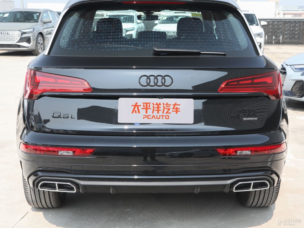 傳奇黑奧迪Q5L車尾外觀圖片