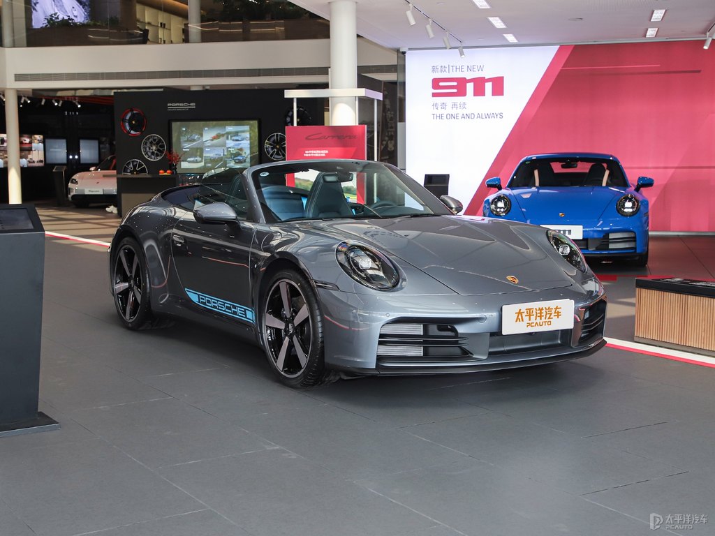 銀釩灰保時捷911整車外觀外觀圖片
