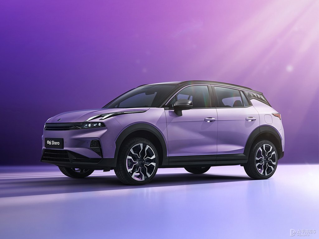 紫色領(lǐng)克06整車外觀外觀圖片