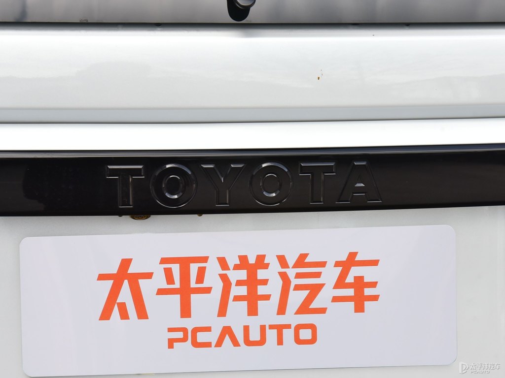 鉑金白普拉多車尾外觀圖片