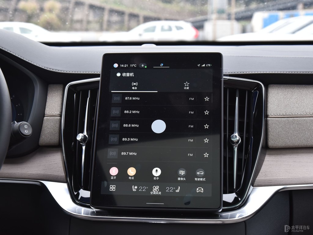 星耀沙沃爾沃XC90中控內(nèi)飾圖片