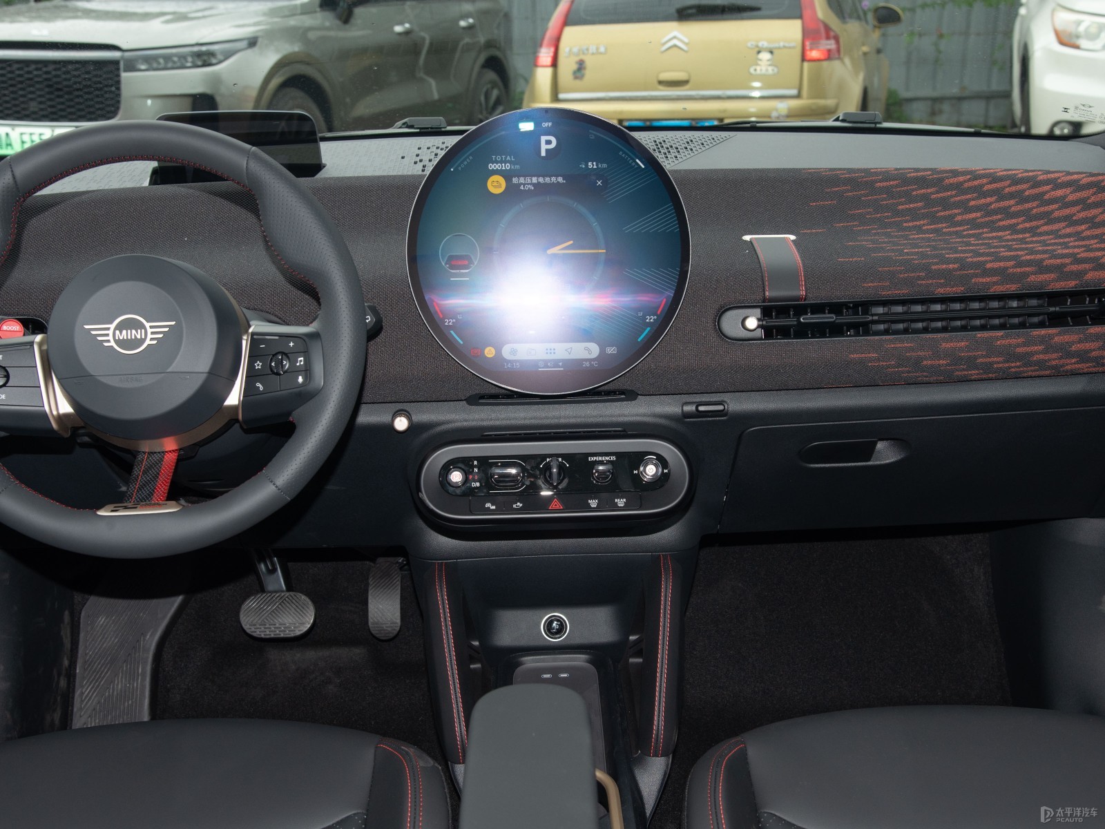 電動MINI COOPER JCW內飾高清大圖