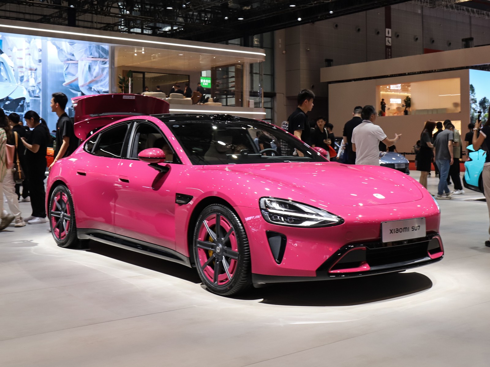 小米SU7車展高清大圖