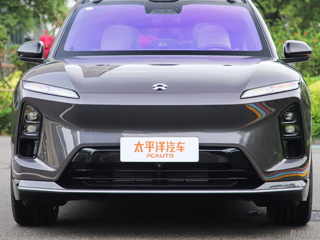 銀河紫蔚來(lái)ES6車頭外觀圖片