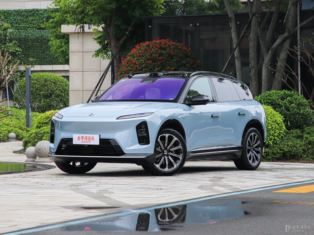 同溫層藍(lán)蔚來(lái)ES6整車外觀外觀圖片