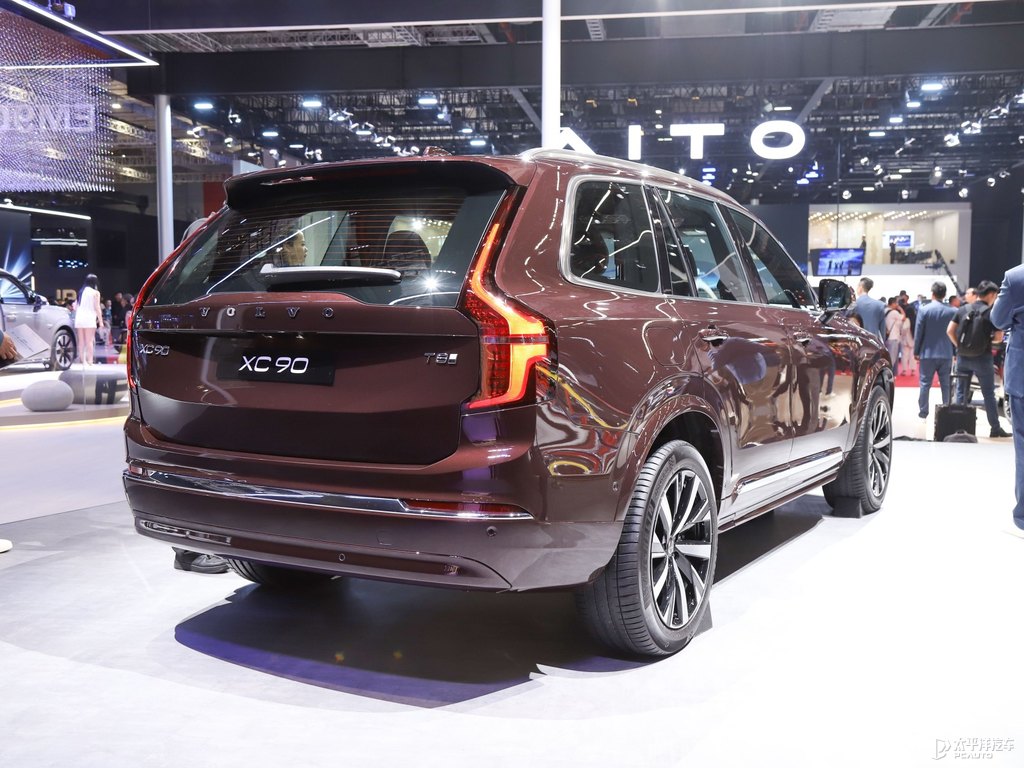 森莓紅沃爾沃XC90整車外觀外觀圖片