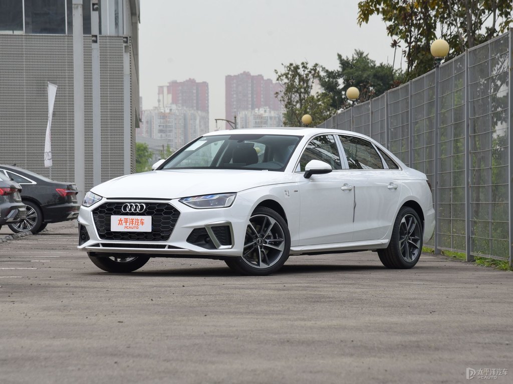阿科納白奧迪A4L整車外觀外觀圖片