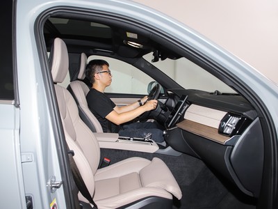 沃爾沃XC90新能源空間實拍圖