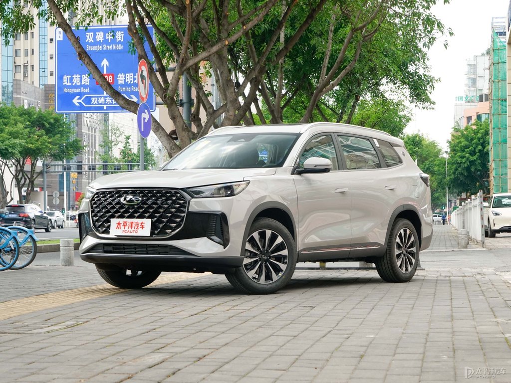 淺云灰瑞虎8 PLUS整車外觀外觀圖片
