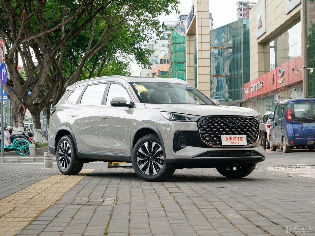 淺云灰瑞虎8 PLUS整車外觀外觀圖片
