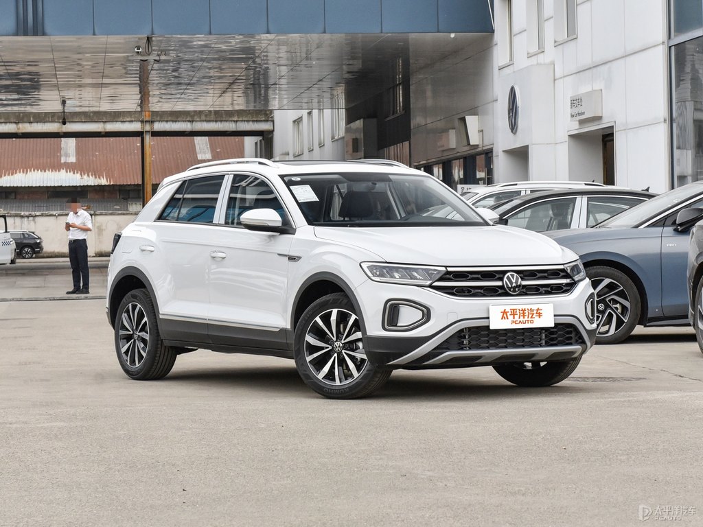 珠光白T-ROC探歌整車外觀外觀圖片