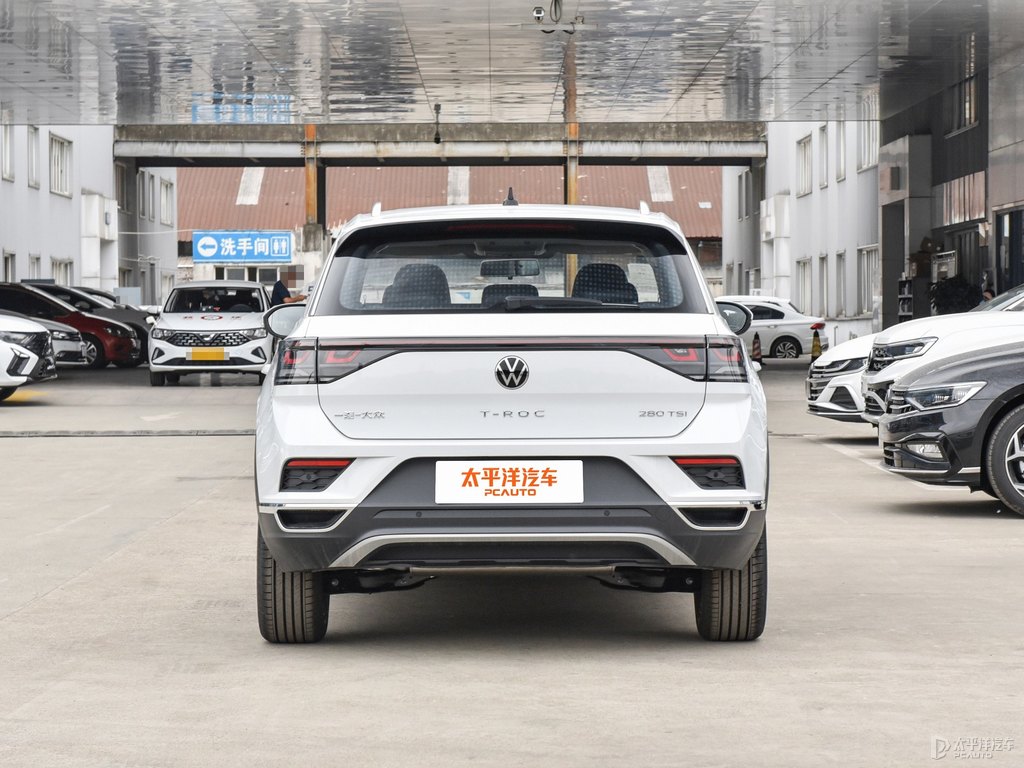 珠光白T-ROC探歌整車外觀外觀圖片