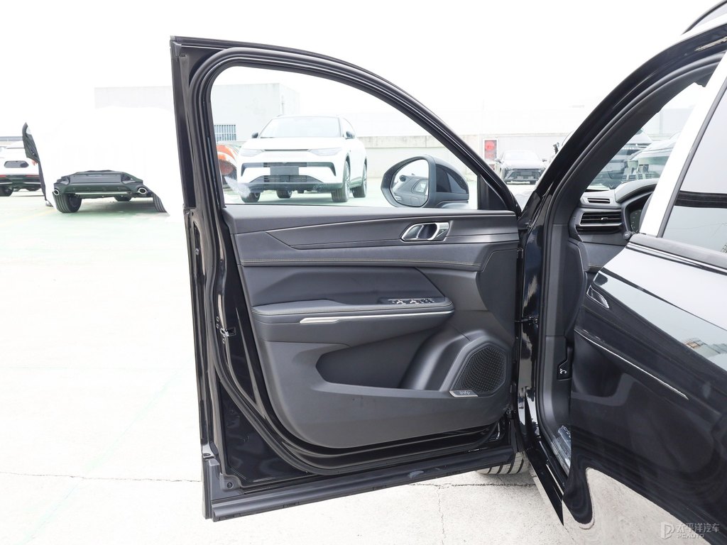 黑色領(lǐng)克01車廂內(nèi)飾圖片