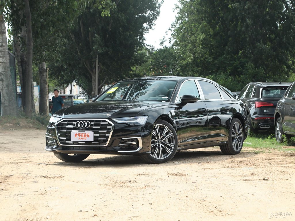 星際黑奧迪A6L整車外觀外觀圖片