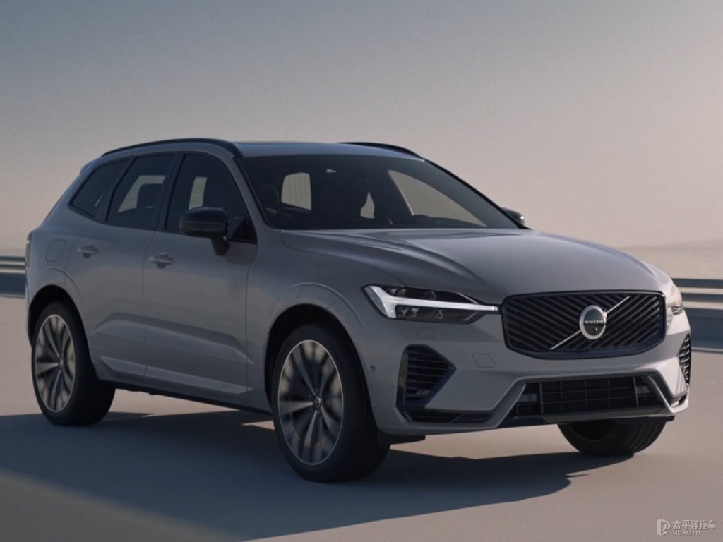薄霧灰沃爾沃XC60新能源整車外觀外觀圖片