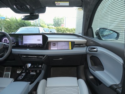 奧迪Q6L e-tron Sportback內(nèi)飾實(shí)拍圖