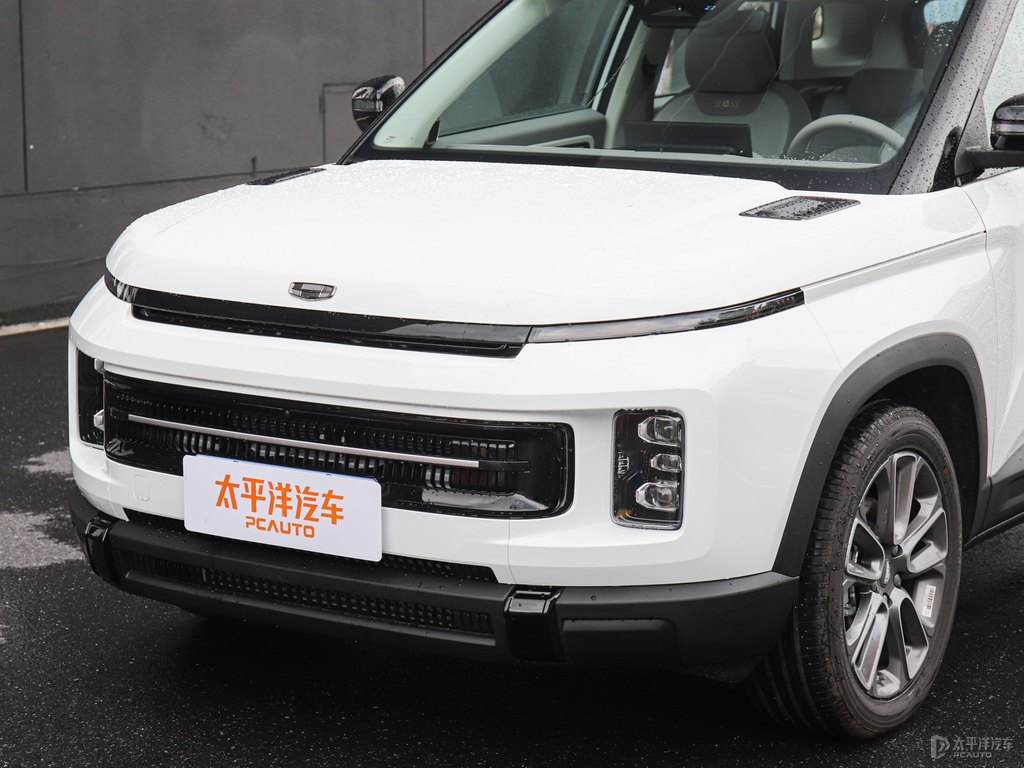 香草白吉利ICON車(chē)頭外觀圖片