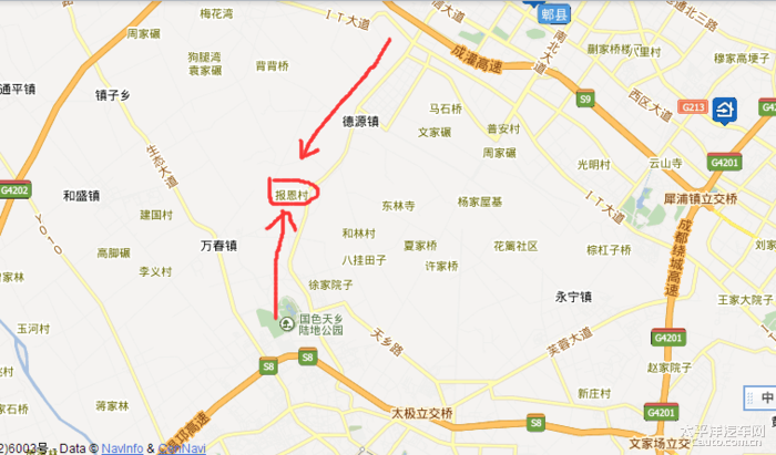 万春镇地图图片