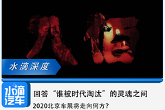 回答“谁被时代淘汰”的灵魂之问，2020北京车展将走向何方？