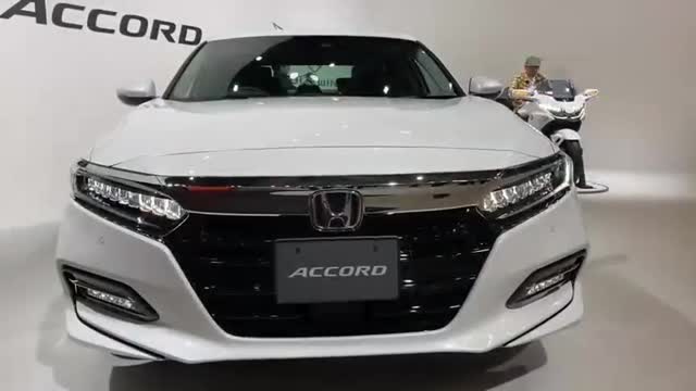 2020款本田雅阁hybrid版登场,外观和内饰实拍