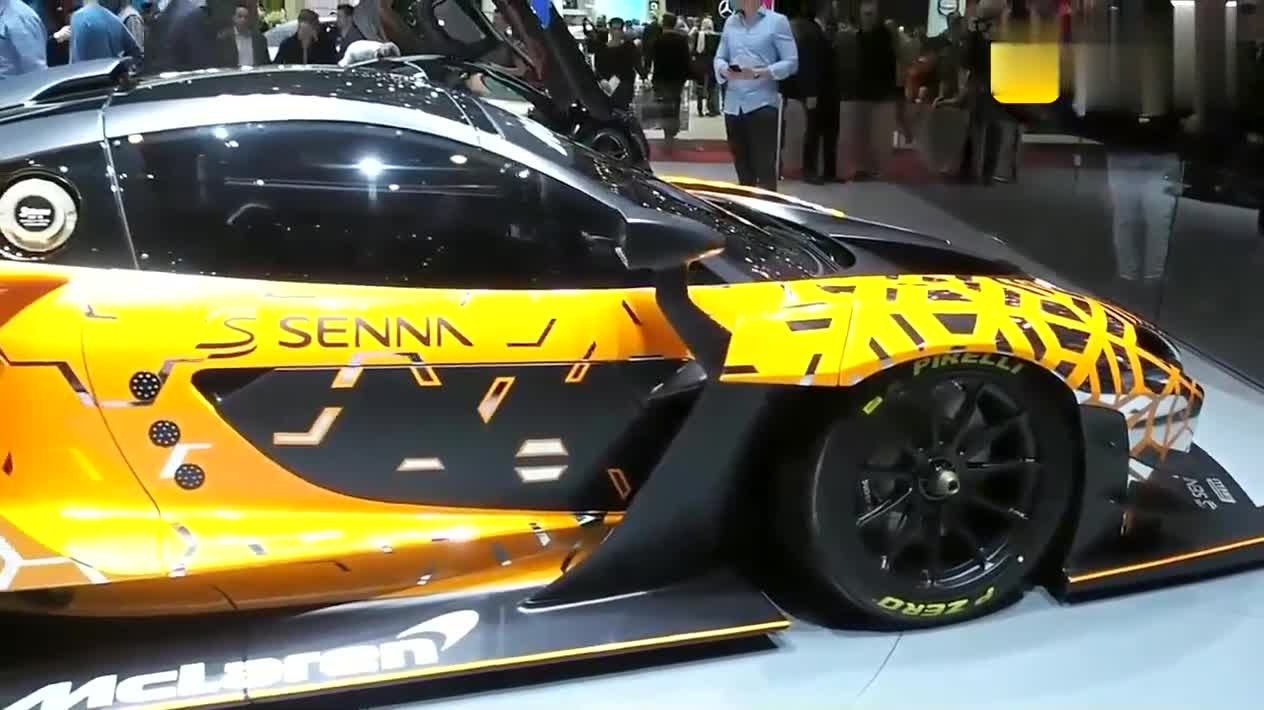 可以貼地飛行的戰車,邁凱倫senna gtr登場