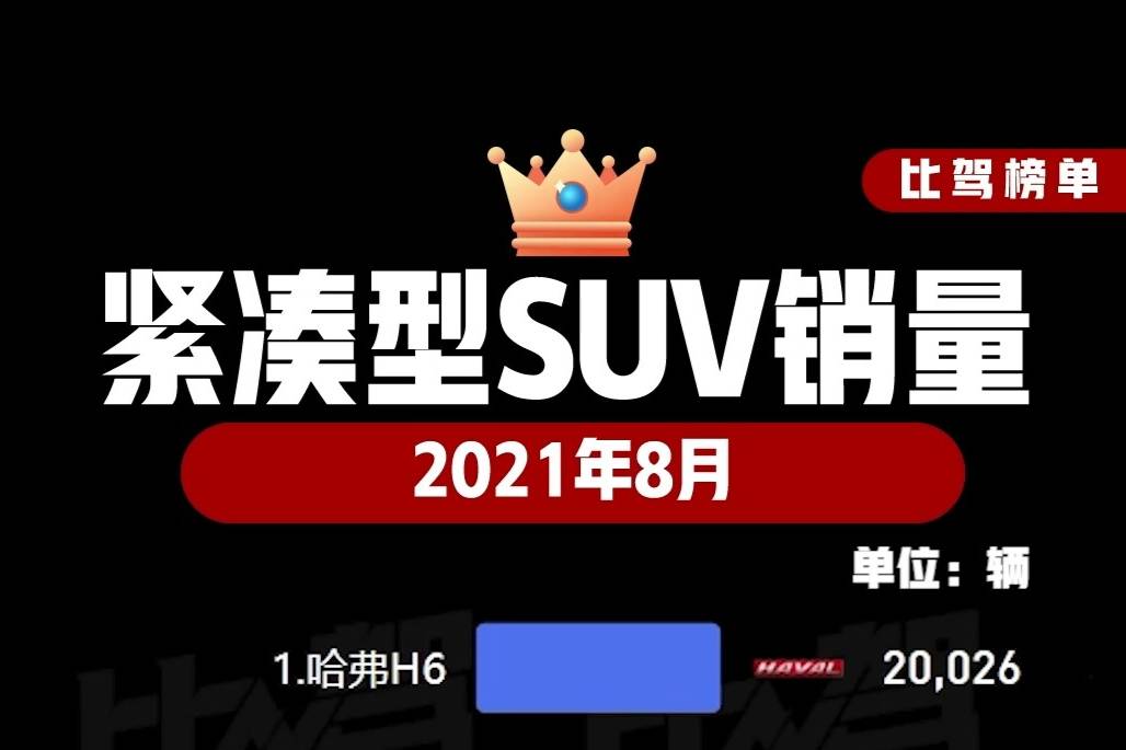 城市suv销量排行榜_6月SUV销量TOP10,宋丢掉第一,油车最后的荣光是TA